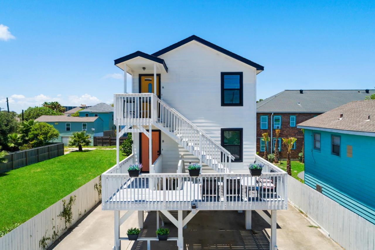 Soleil House - Unit C Villa Galveston Exterior photo